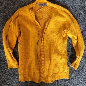 Mustard cardigan